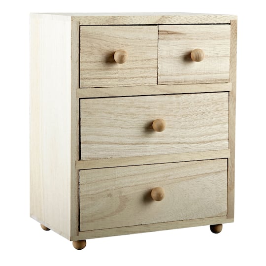 Artminds Wooden 4 Drawer Box